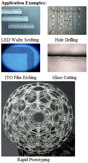 355nm 3W UV DPSS laser for marking